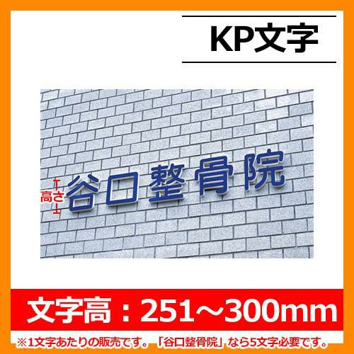 表札 切り文字表札 KP文字 文字高：251～300mm 丸三タカギ 看板 銘板